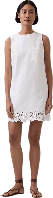 Gap eyelet shift dress