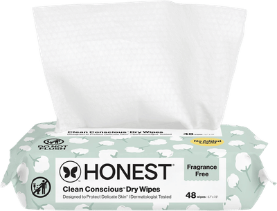 Clean Conscious Dry Wipes