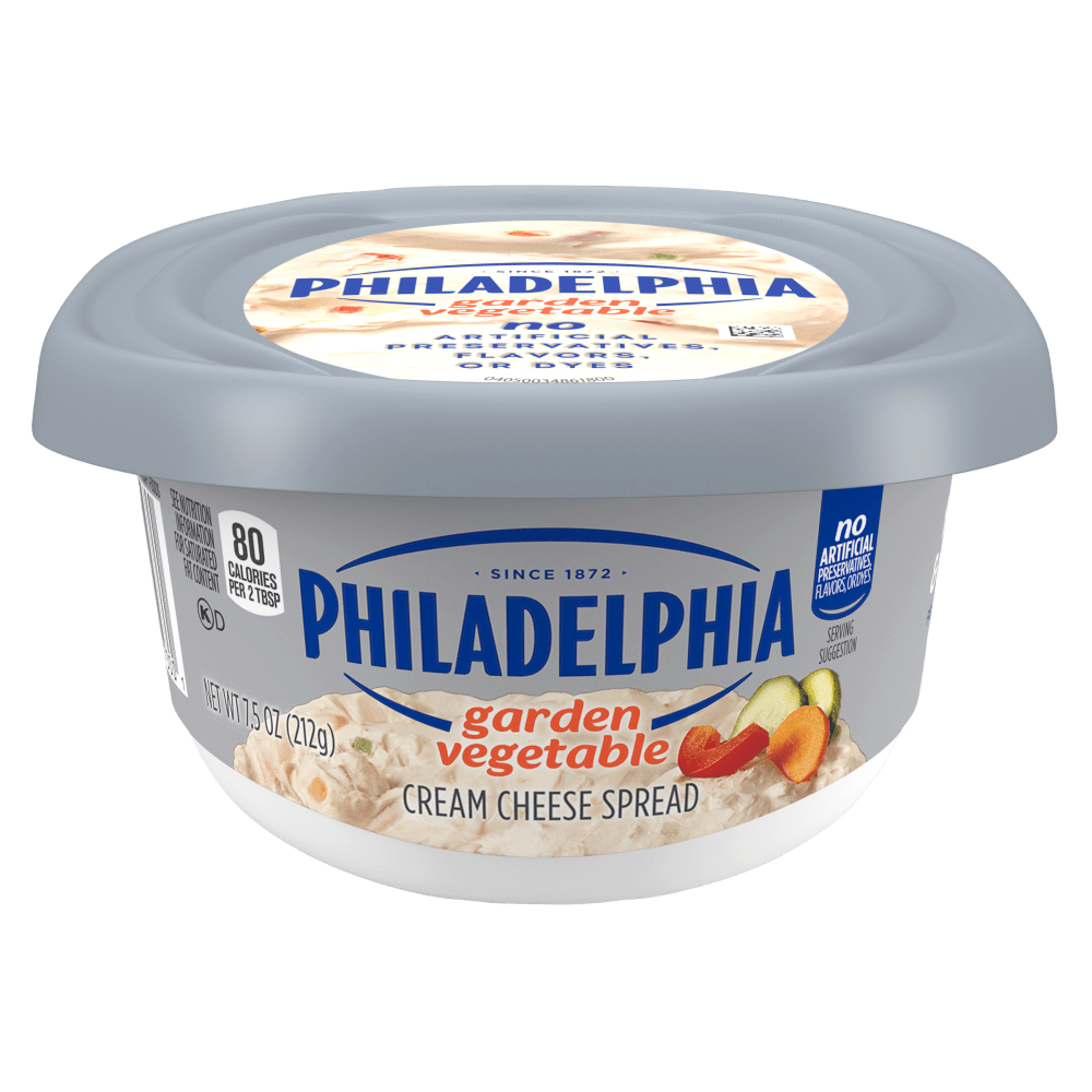 Philadelphia Garden Vegetable Cream Cheese Spread