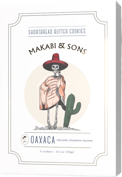 Oaxaca Chocolate Cinnamon Cayenne Shortbread Cookies