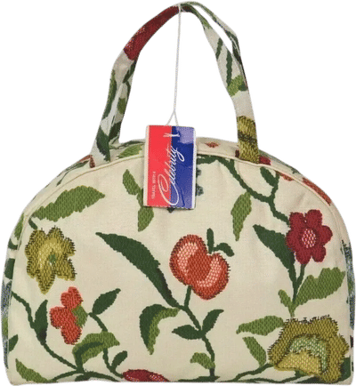 Vintage Celebrity New York Canvas Cosmetic Bag