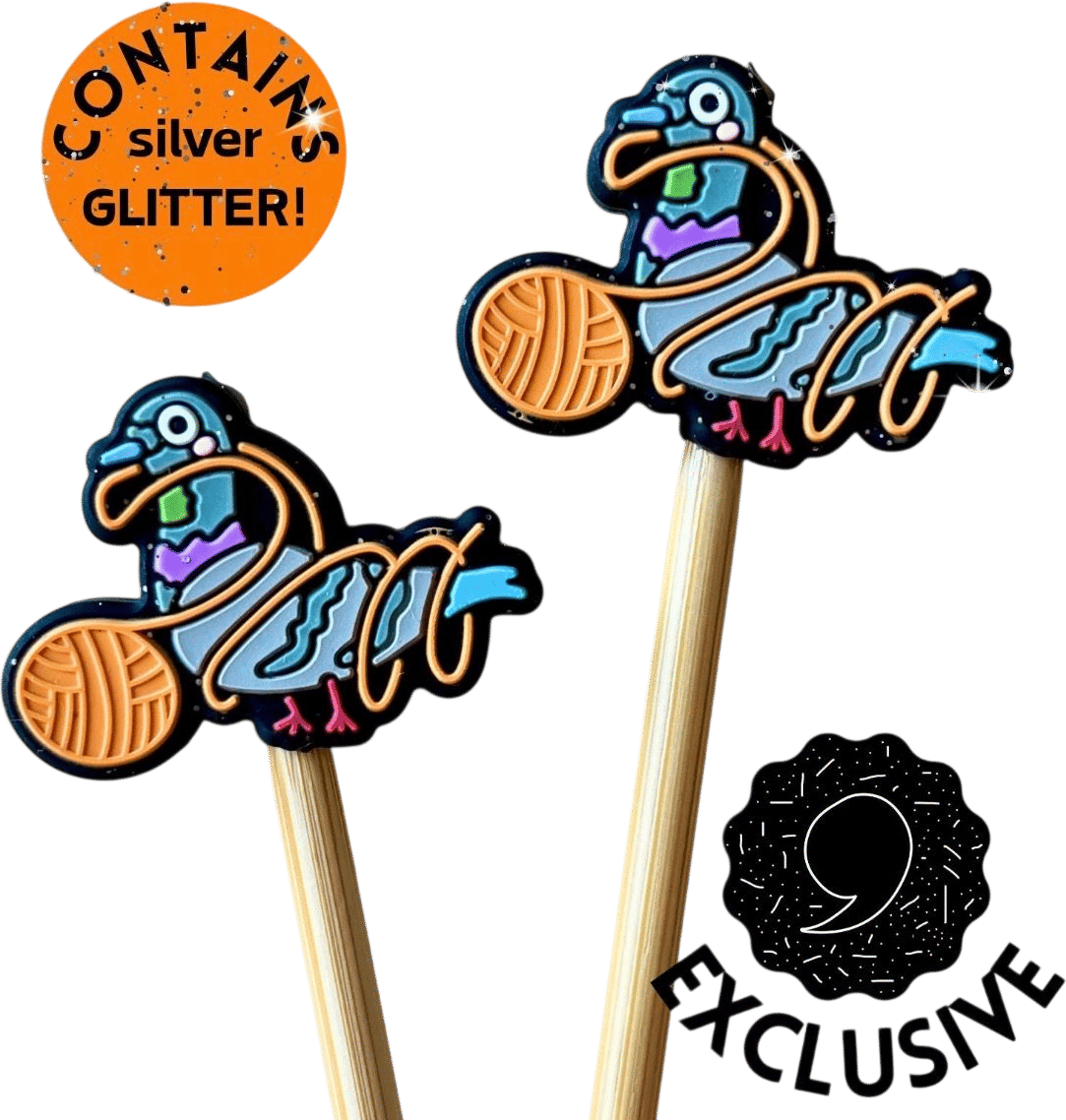 Comma Craft Co Pigeon Needle Stoppers