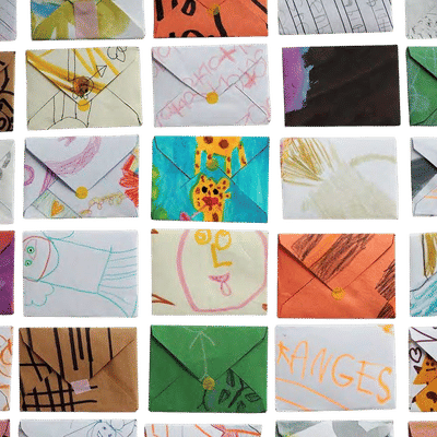 Kid Art Envelopes Tutorial