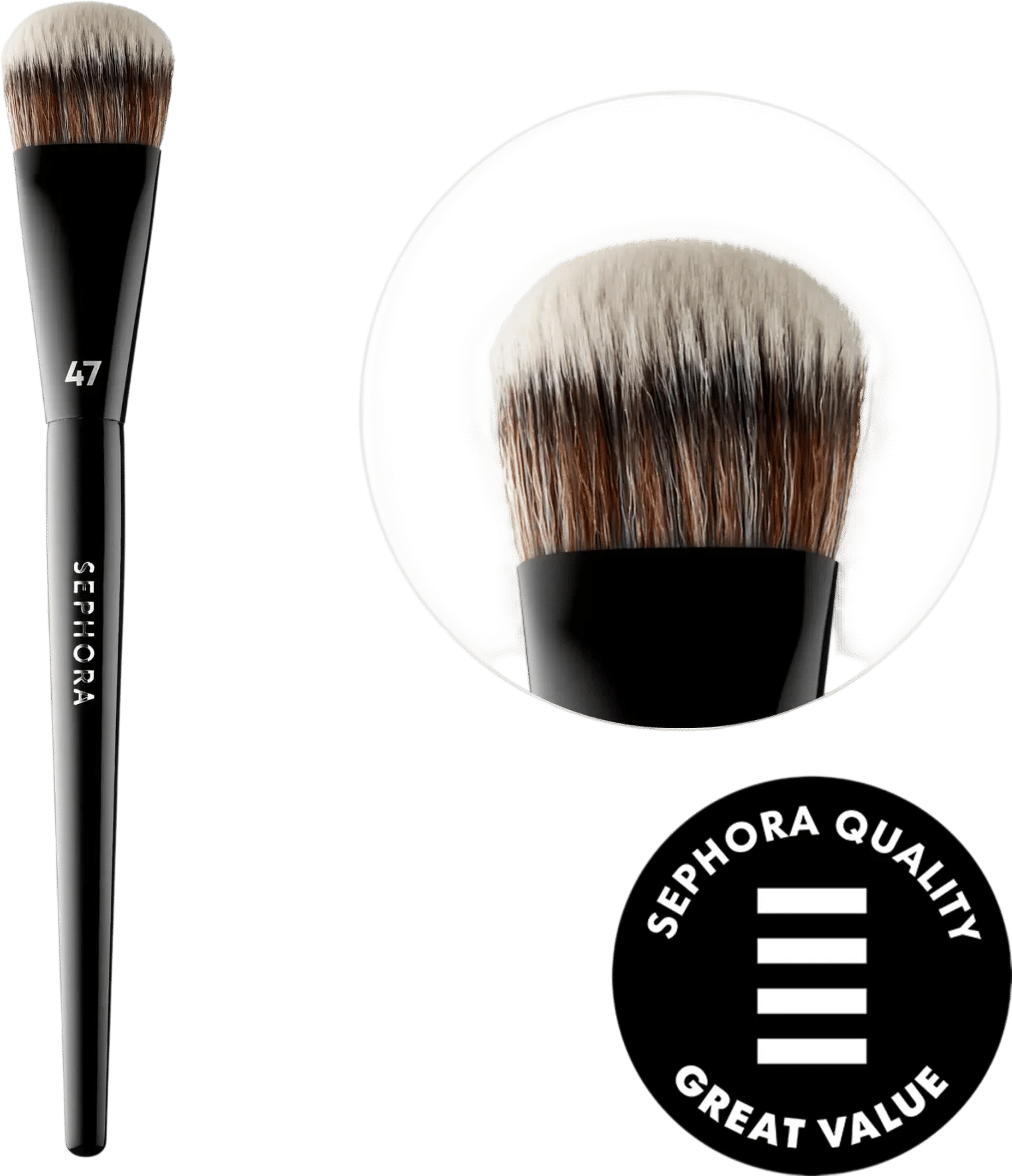 PRO Makeup Brushes #47 & #13