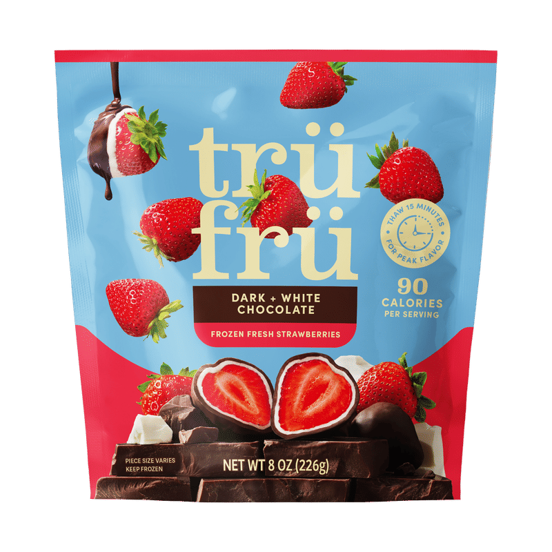 Nature's Strawberries Hyper-Chilled in White & Dark Chocolate
