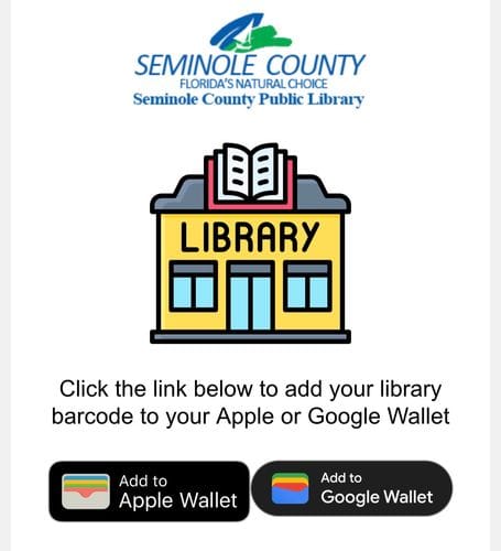 Digital Library Card!