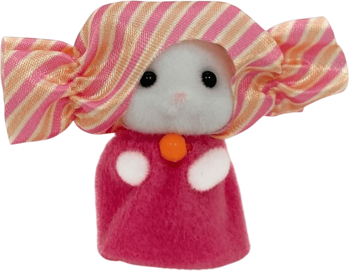 Delicious Parade Little Marshmallow Mouse Baby Familymart 2024 Sylvanian Families Calico Critters