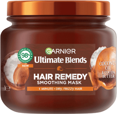 Coconut Oil & Cocoa Butter Smoothing Hair Remedy Mask