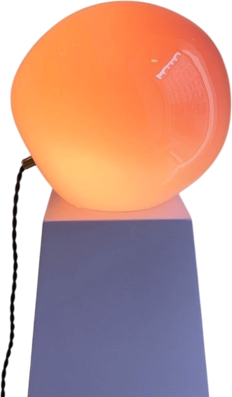 Glowy round lamps