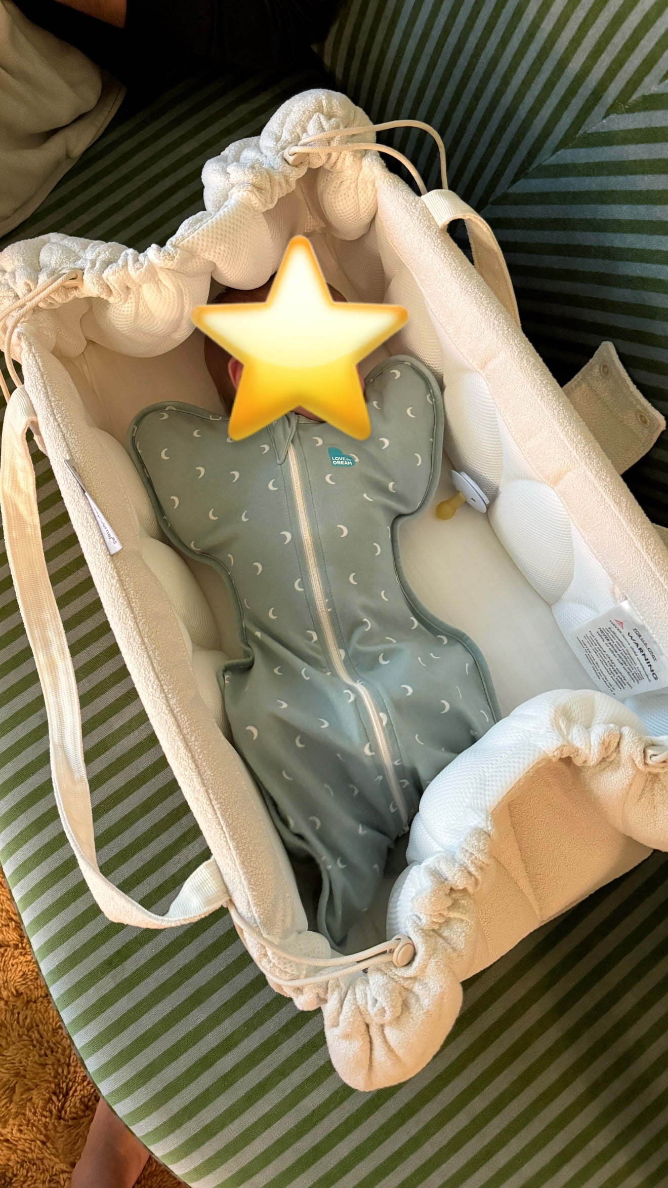 This baby “nest”
