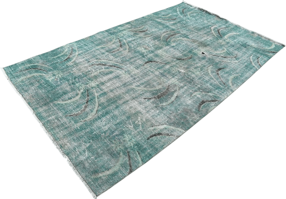 Turkish rug, Decorative rug, Vintage rug, Tribal oushak rug, Area rug, Home decor, Livingroom rug, Rustic decor 5.2 x 8.7 ft TVR1130