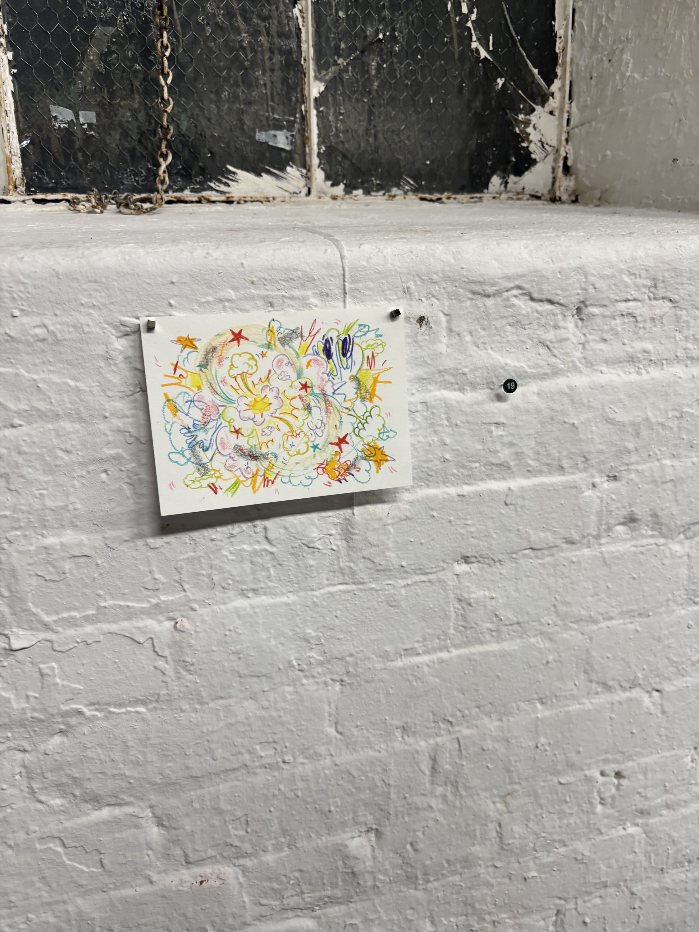 Going to art shows/galleries and meeting local artists