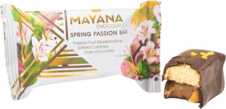 Passion Dark Choc Caramel Bar