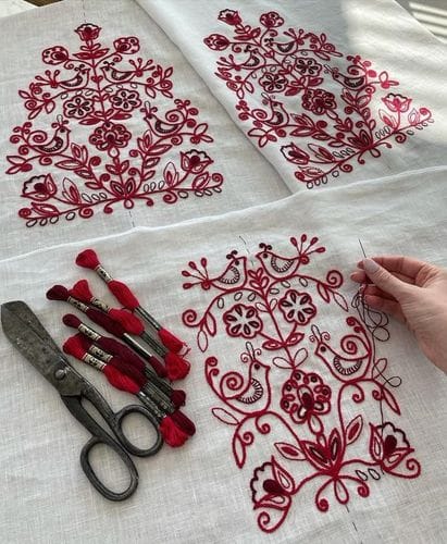 Macedonian embroidery