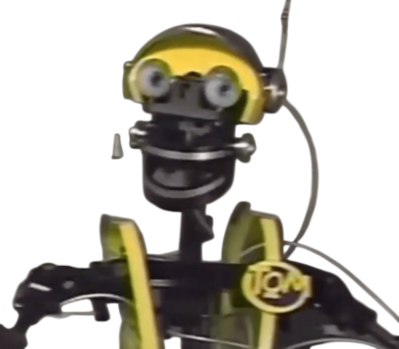 "It's the centrifugal force that keeps it in!" - Tom