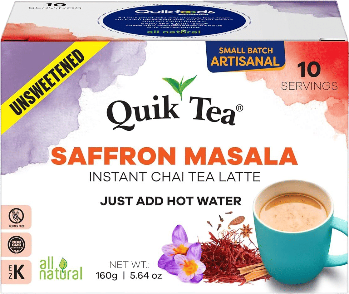 Instant Saffron Masala Chai