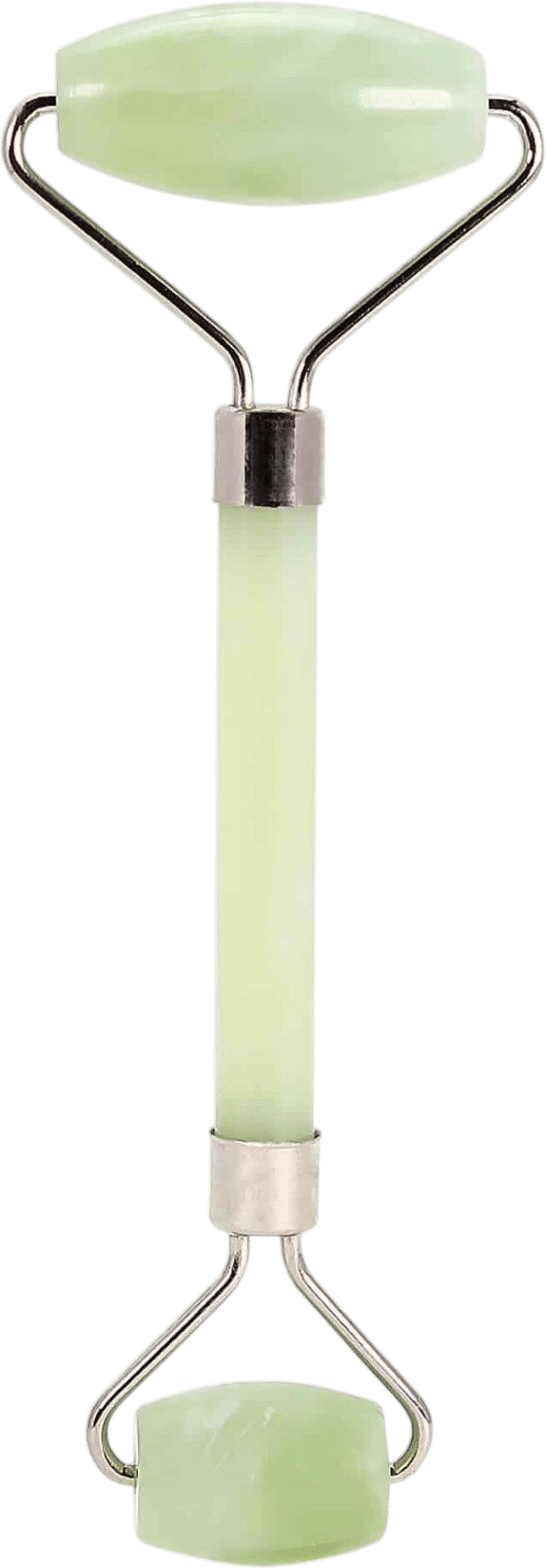 put a jade roller in the freezer for a bit and then put it on your face