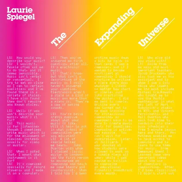 The Expanding Universe (Laurie Spiegel)