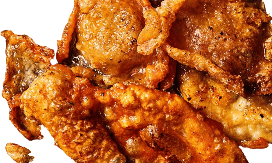 Pan Fry Rotisserie Chicken Skin