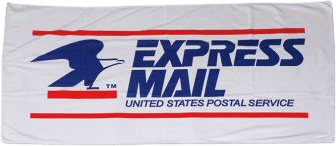 USPS Express Mail Beach Towel