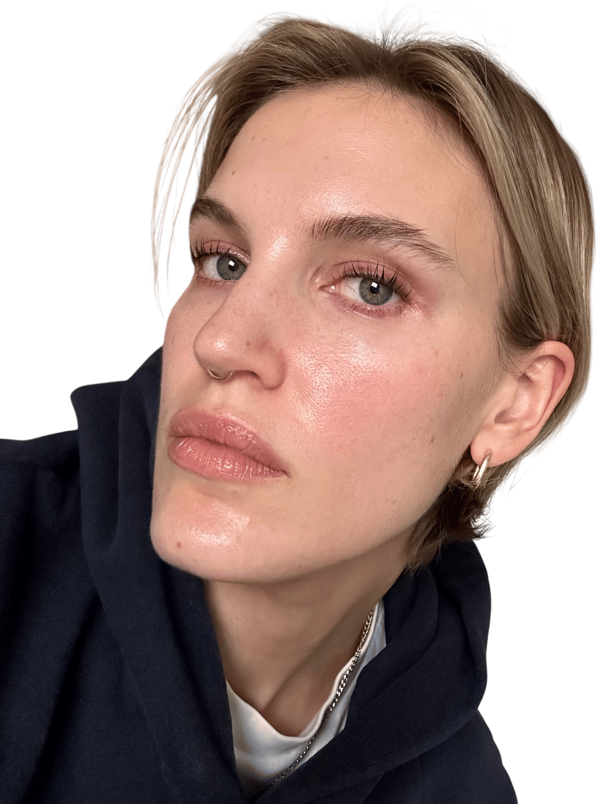 hot water doesn’t touch my face