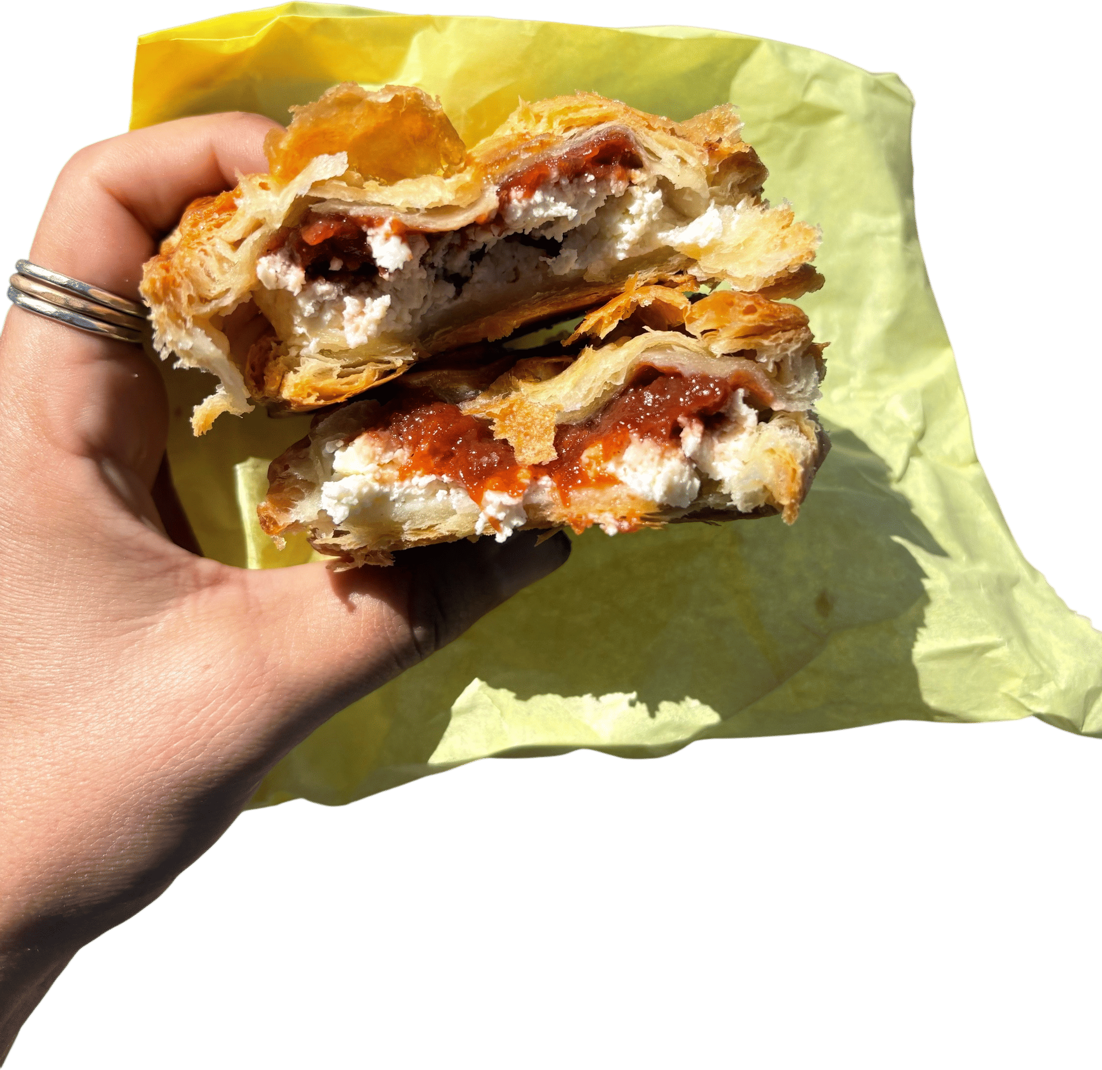 Guava pastelito from Cafe Tropical