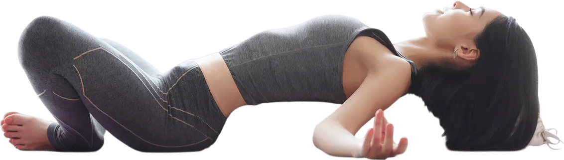 A restorative yoga class