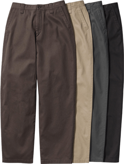 Wide-Fit Chino Pants