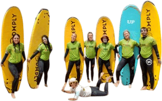 Surf camp in your twenties