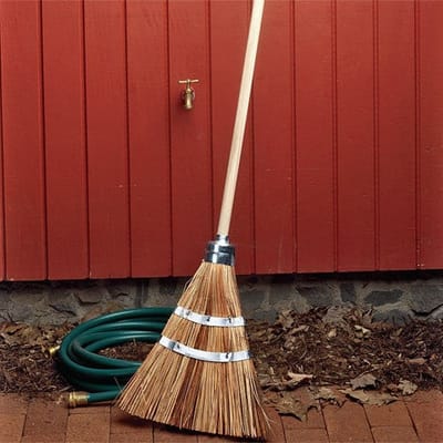 Piassava Bristle Broom
