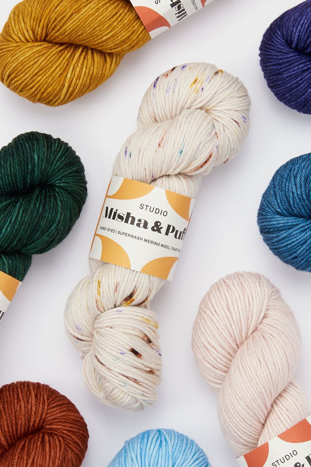 Wool Yarn Skeins
