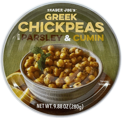 Greek Chickpeas with Parsley & Cumin