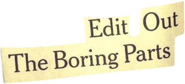 Skip the Boring Parts of your Book