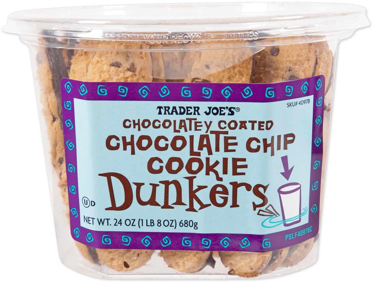 Trader Joe's Chocolatey Coated Chocolate Chip Cookie Dunkers