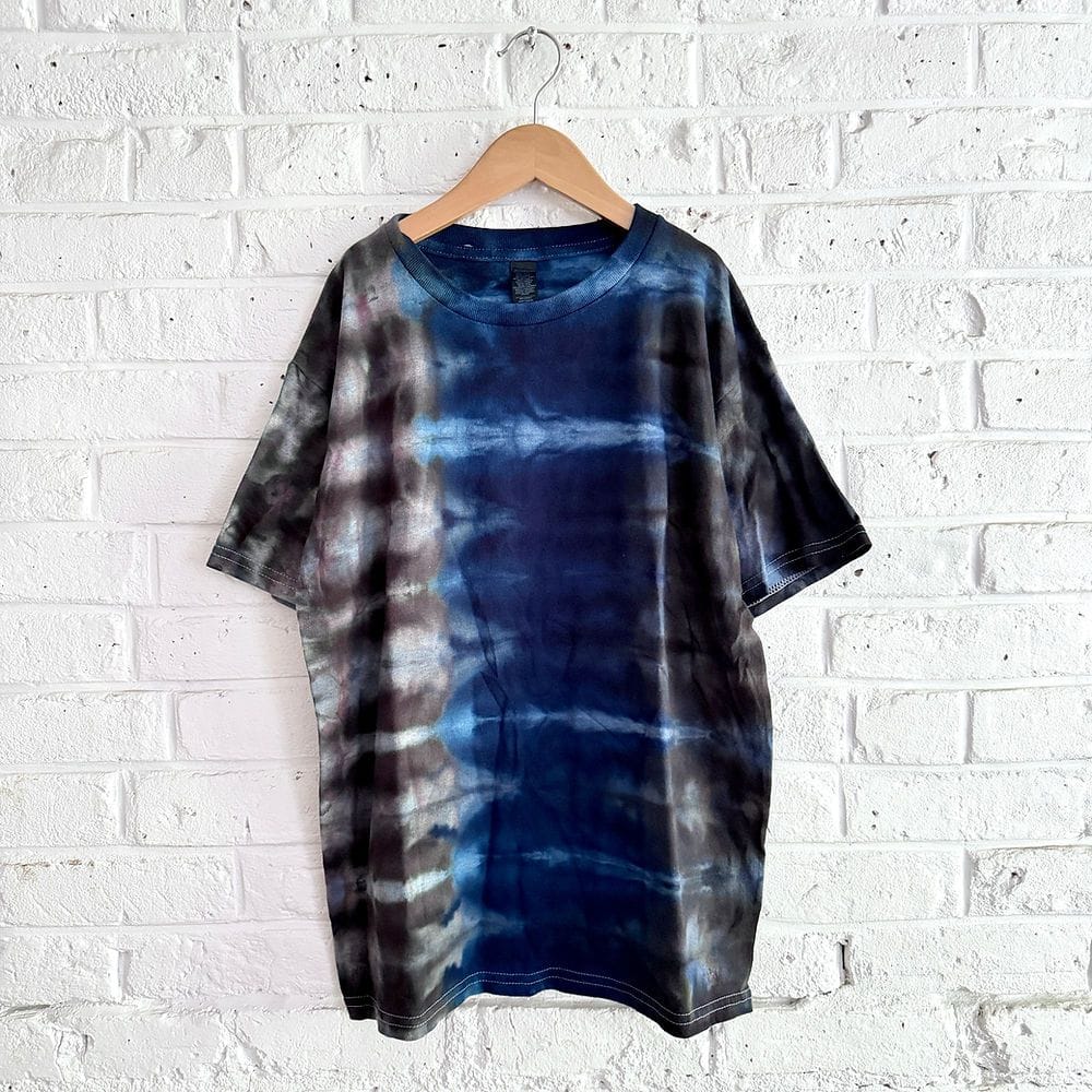 The Playground Hand-Dyed - "Moody Dusk" Painted Snakeskin Tee