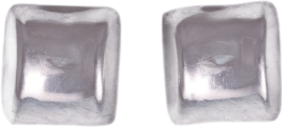 Sterling Silver Clip On Dome Earrings | Khata Space