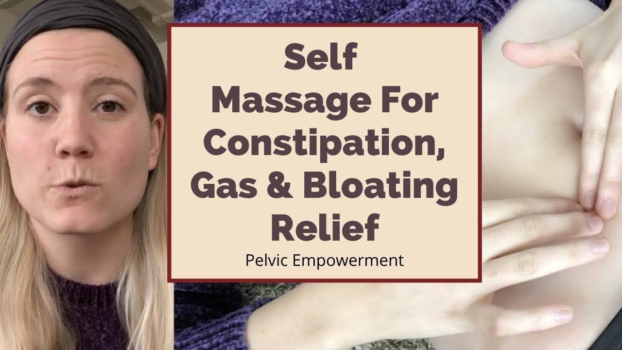 Abdominal Massage for Constipation and Bloating