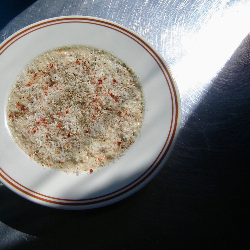Creamy White Beans + Parm Recipe