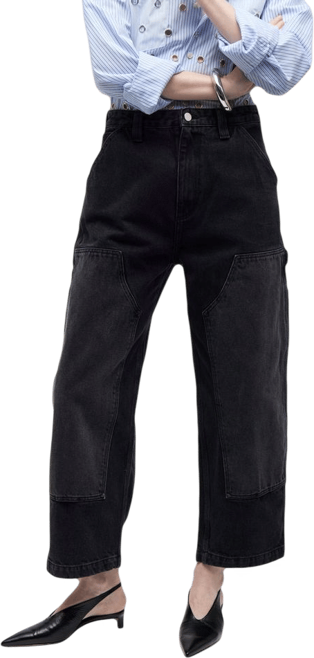 WORKMAN DENIM JEANS BLACK