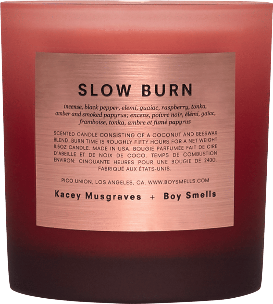 SLOW BURN BY BOY SMELLS X KACEY MUSGRAVES
