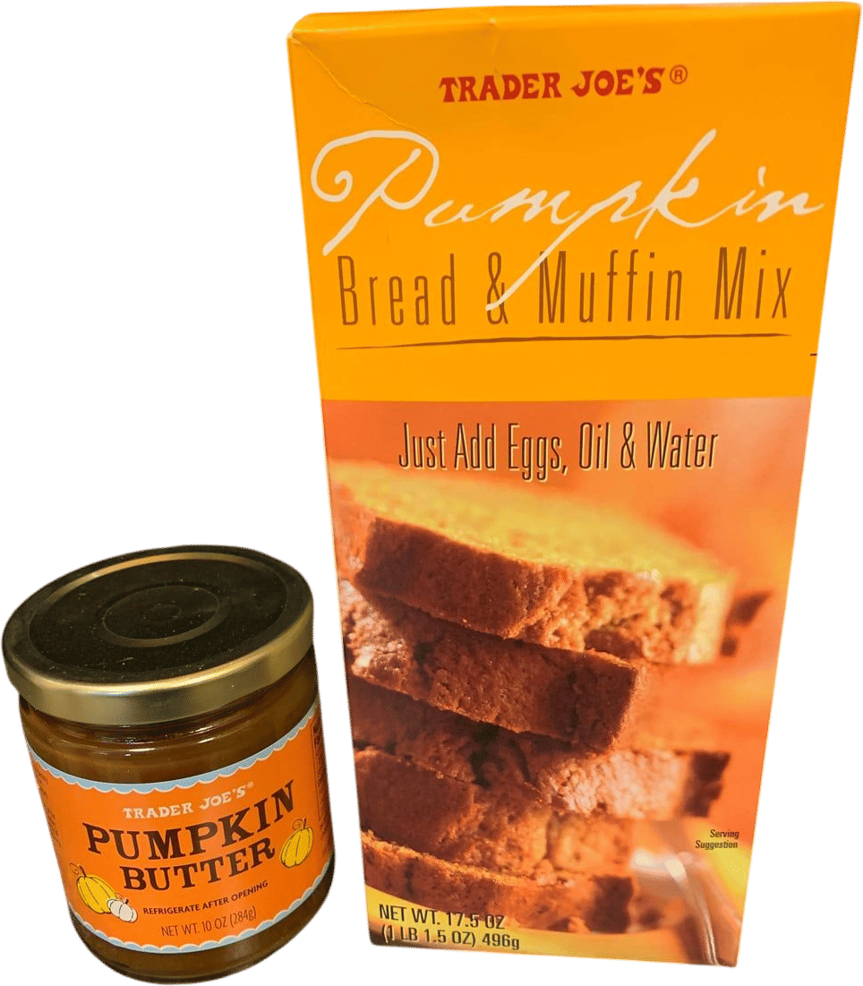 Trader Joe's Pumpkin Bread Mix & Pumpkin Butter