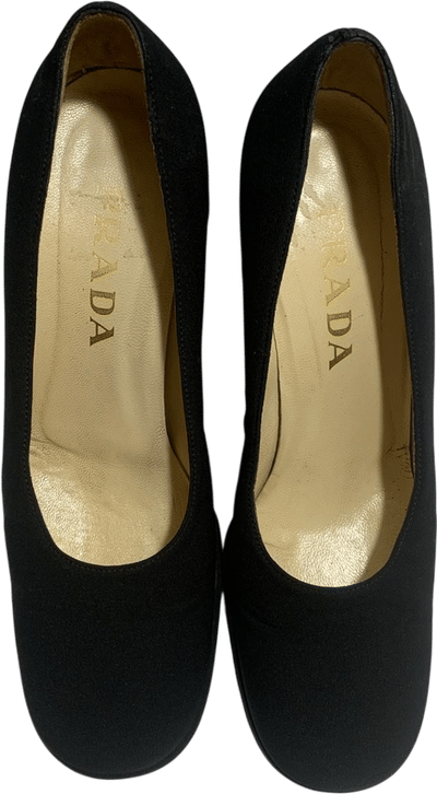Vintage Prada Fabric Heels