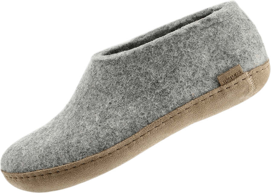 Glerups - Shoe with leather sole - Grey