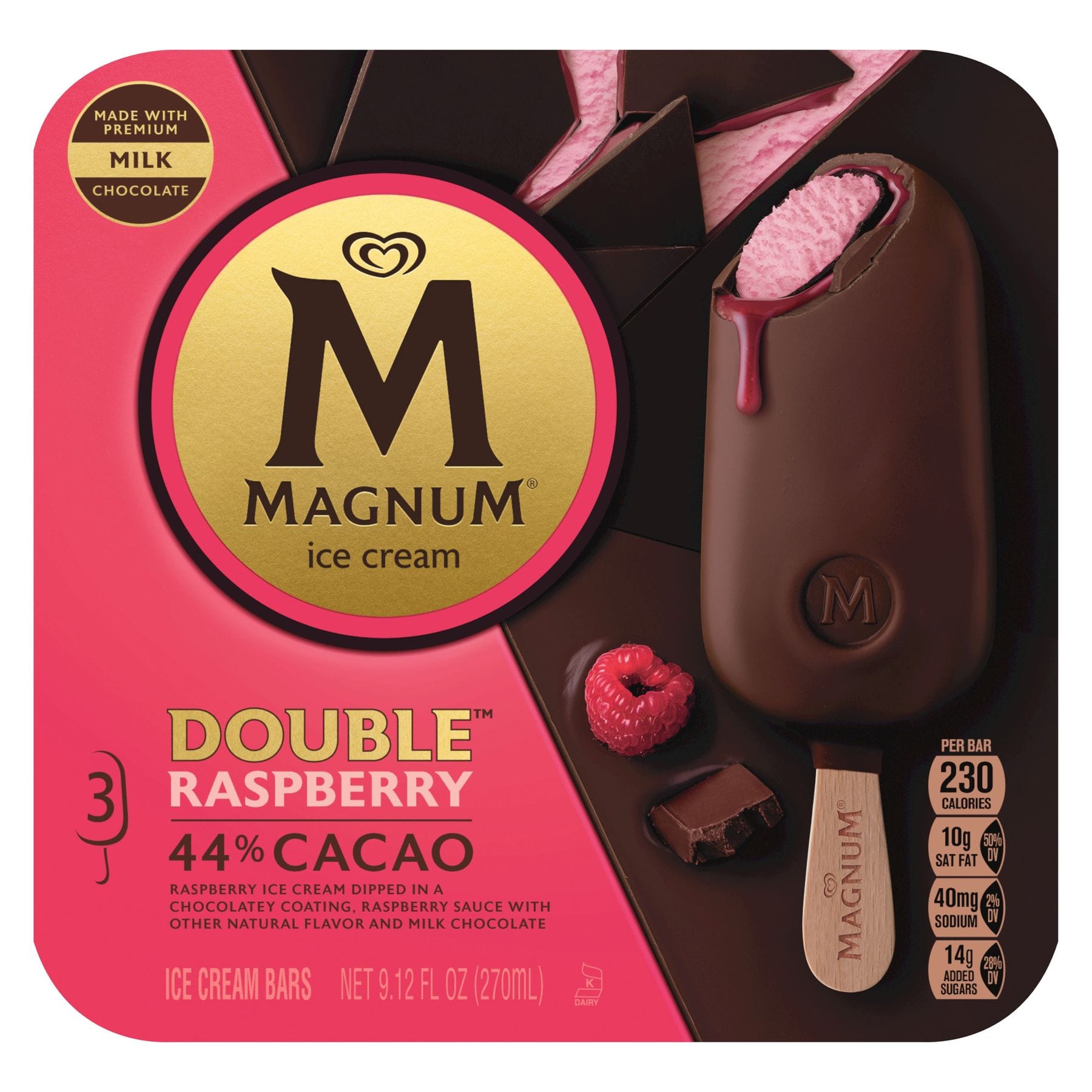 Magnum Raspberry Ice Cream Bar