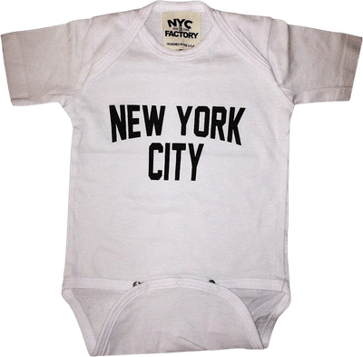 New York City Baby Bodysuit