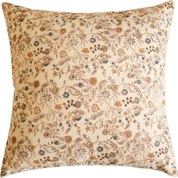 Plain Goods Hand Block Printed Cushion