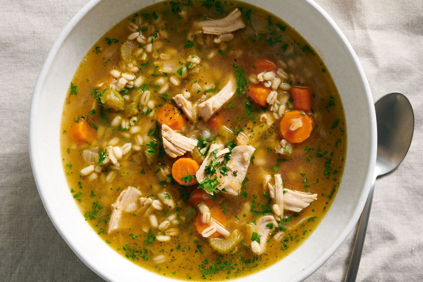 Turkey Barley Soup (Melissa Clark)