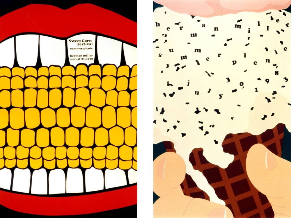 Herman Miller’s Summer Picnic Posters
