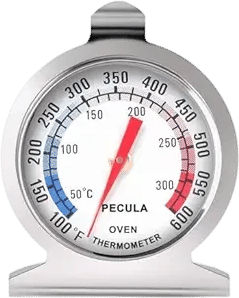 PECULA Stainless Steel Oven Thermometer