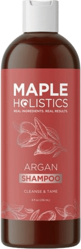 maple holistic argan shampoo